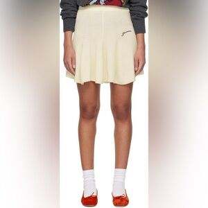 Ganni cashmere and wool skater skirt NWT size small